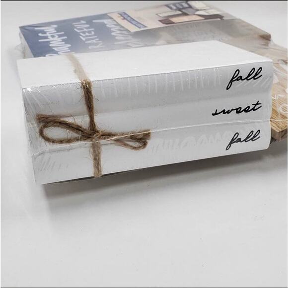 15 Pc Target Mini Tiered Tray Fall Signs Pink Pumpkins Truck Decor 3 Sets NEW - Picture 7 of 8